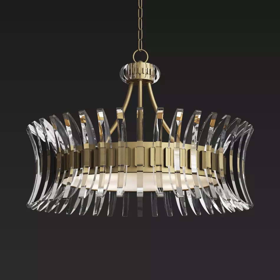 Coquette Chandelier Curreyandcompany 3D model_0