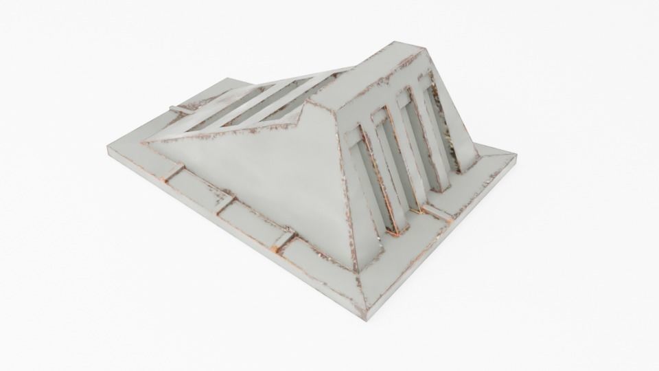 Star Wars Echo Base Hangar light - 1-18 scale Hasbro Kenner 3D print model_4