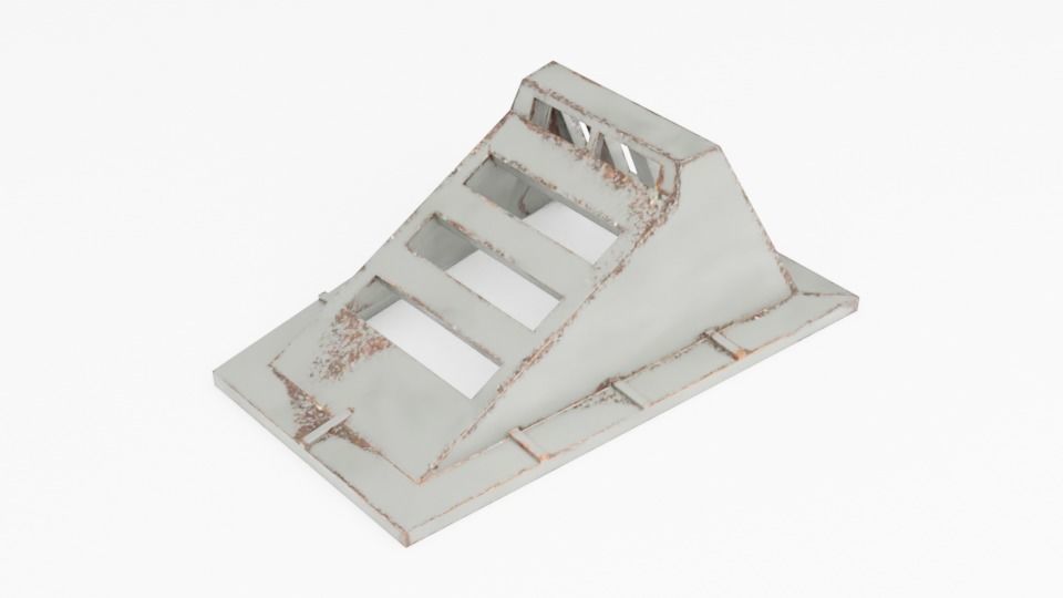 Star Wars Echo Base Hangar light - 1-18 scale Hasbro Kenner 3D print model_9