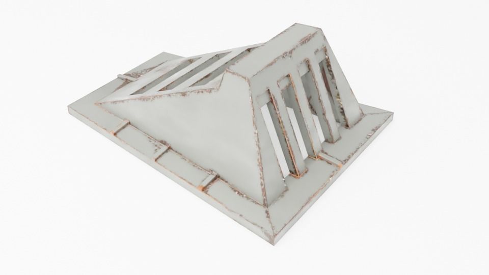 Star Wars Echo Base Hangar light - 1-18 scale Hasbro Kenner 3D print model_8