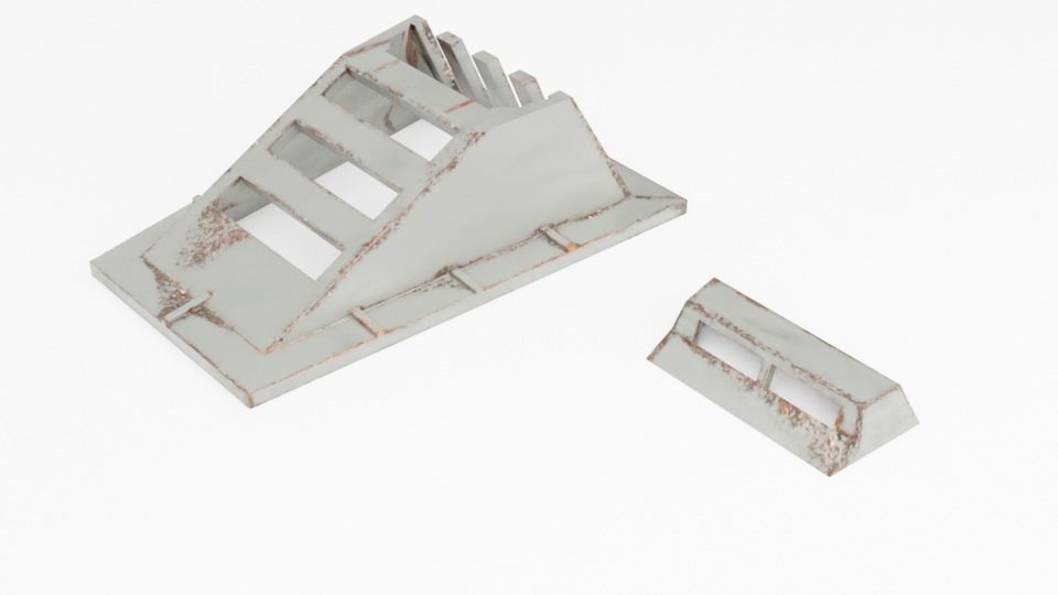 Star Wars Echo Base Hangar light - 1-18 scale Hasbro Kenner 3D print model_13