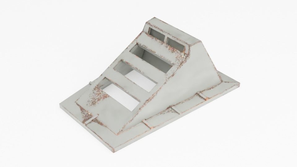 Star Wars Echo Base Hangar light - 1-18 scale Hasbro Kenner 3D print model_7