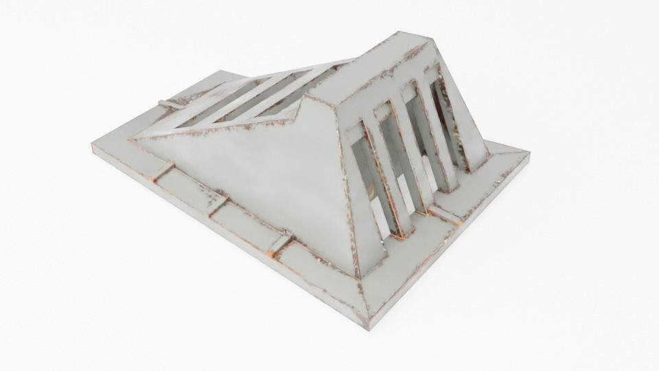 Star Wars Echo Base Hangar light - 1-18 scale Hasbro Kenner 3D print model_6