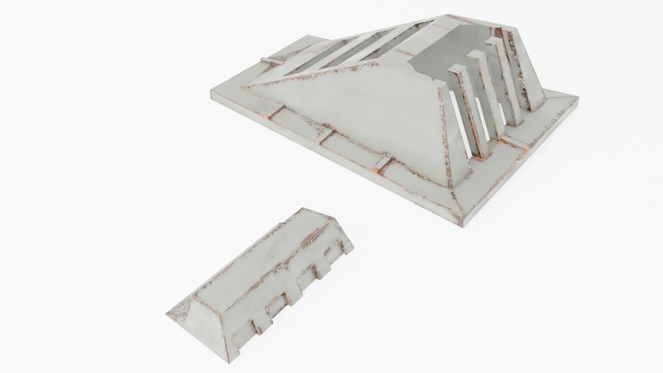 Star Wars Echo Base Hangar light - 1-18 scale Hasbro Kenner 3D print model_12