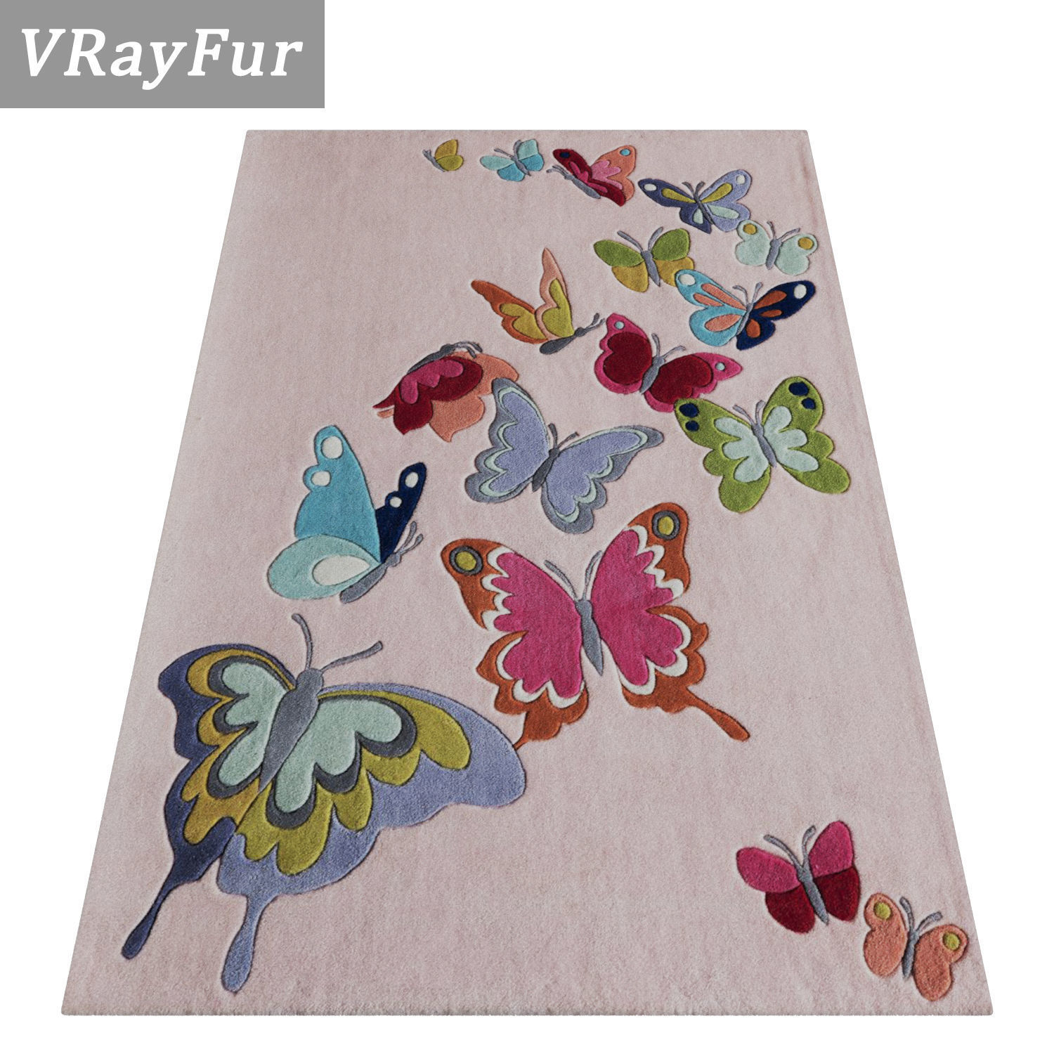 Rug Set 1227 3D model_2