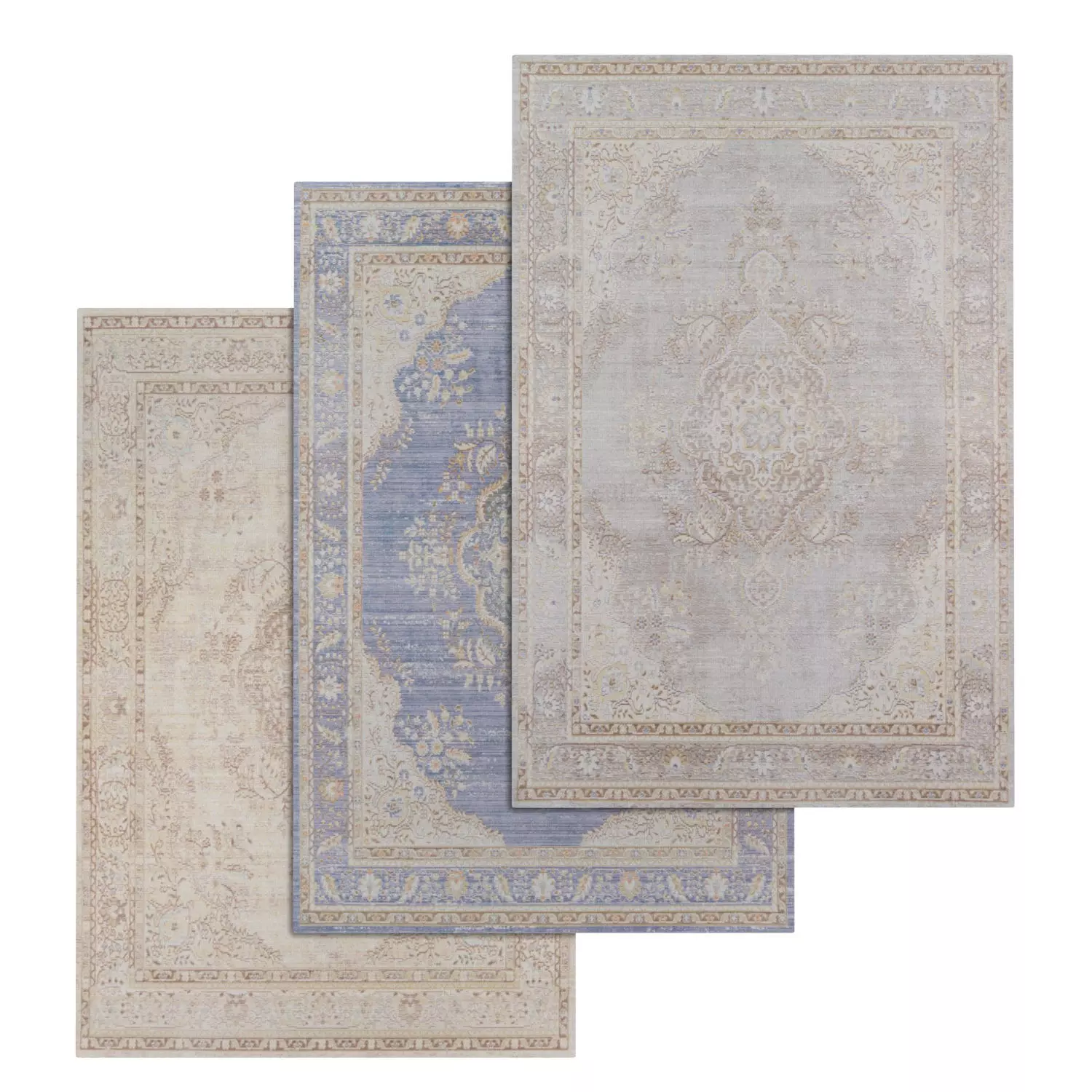 Rug Set 1231 3D model_0