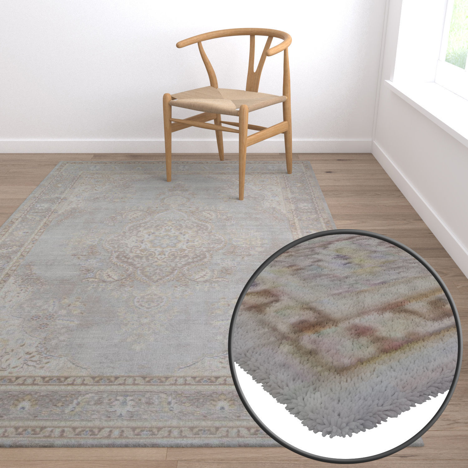 Rug Set 1231 3D model_5