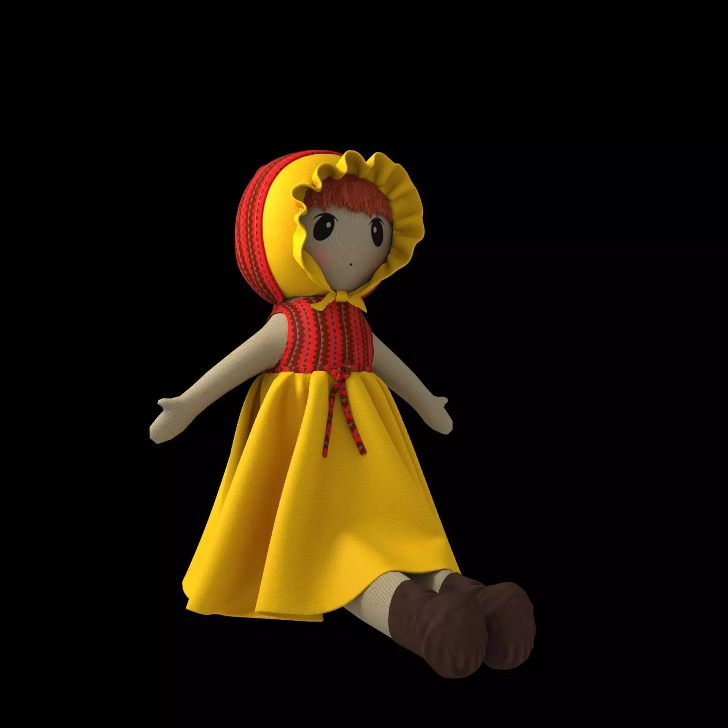 Sofia Doll Free 3D model