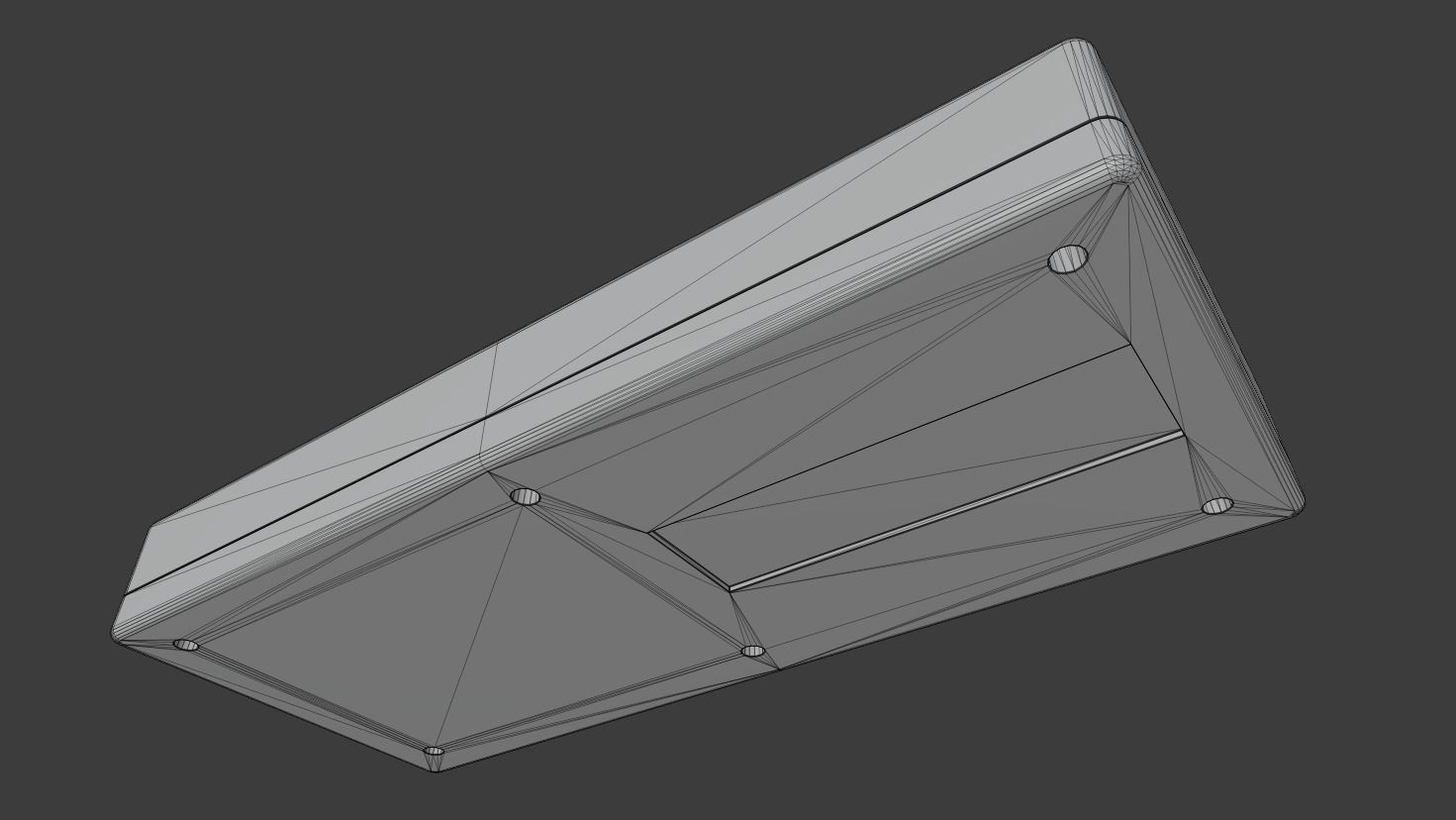 NES Controller Free 3D model_8