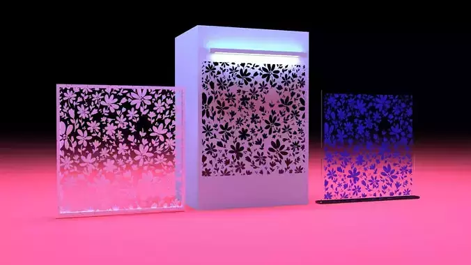 Vertical panel set Separet liberty style