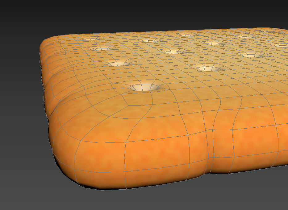 Square Cracker 3D model_18