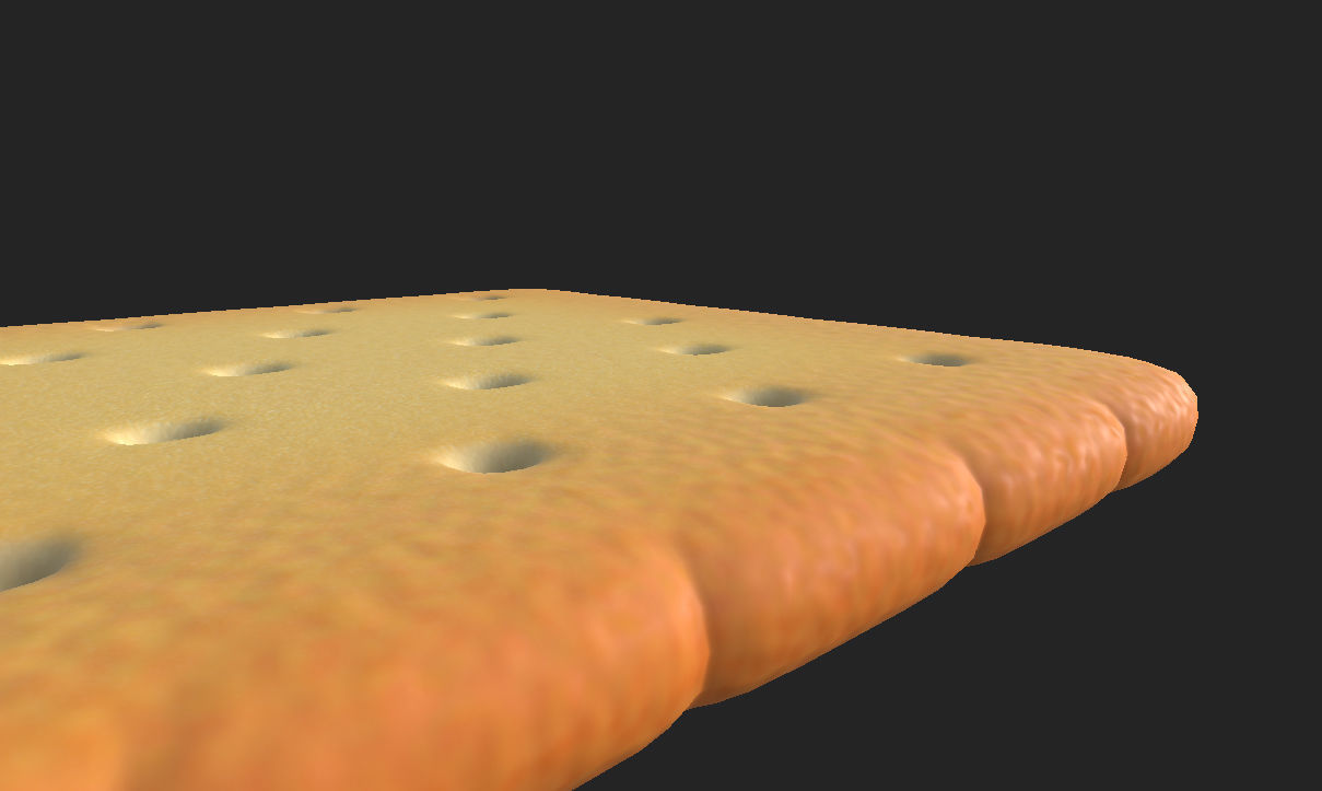 Square Cracker 3D model_12