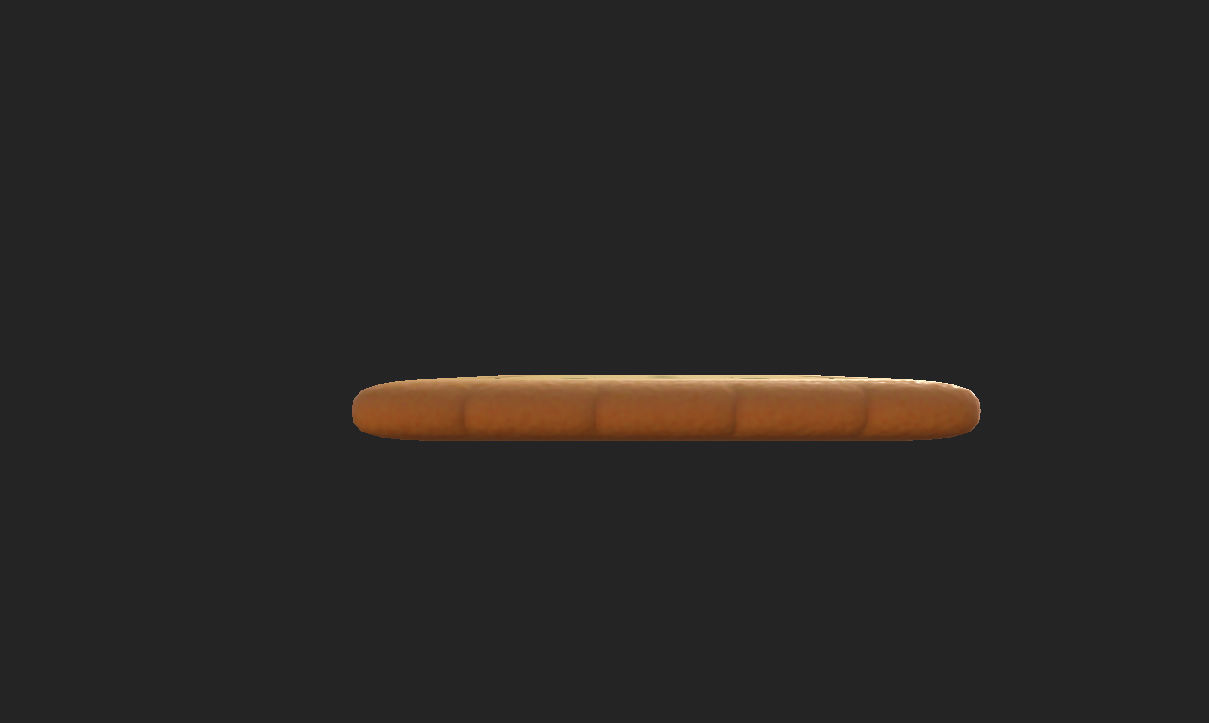 Square Cracker 3D model_10