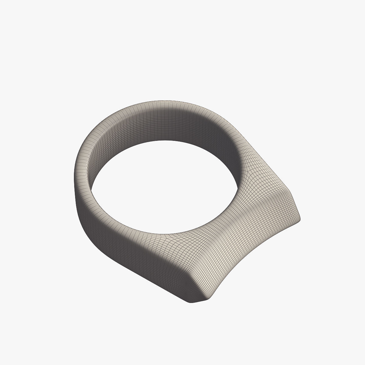 Self-defence ring 3D print model_1