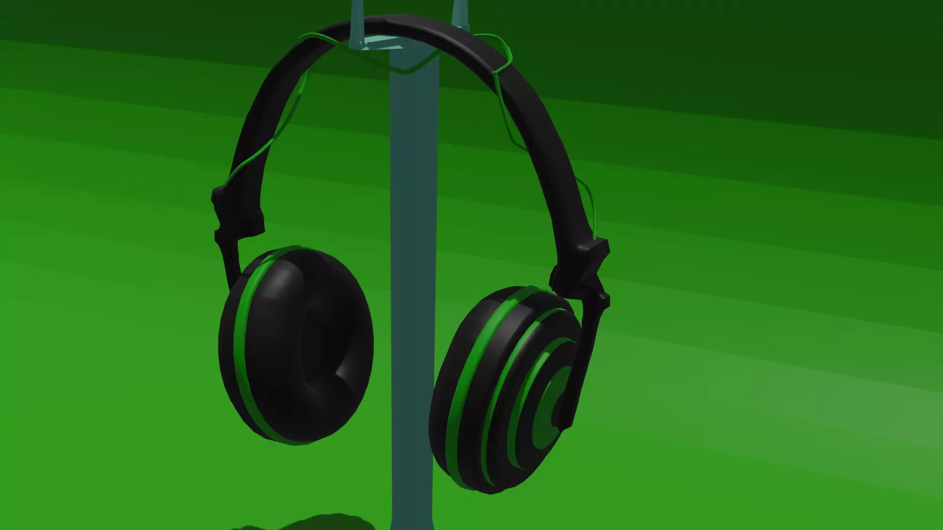 Headphone for gaming 3D model