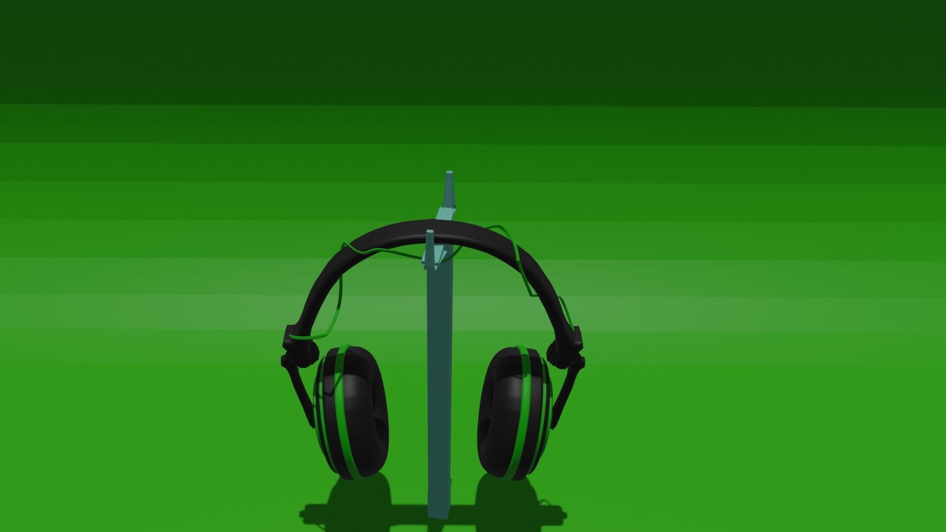 Headphone for gaming 3D model