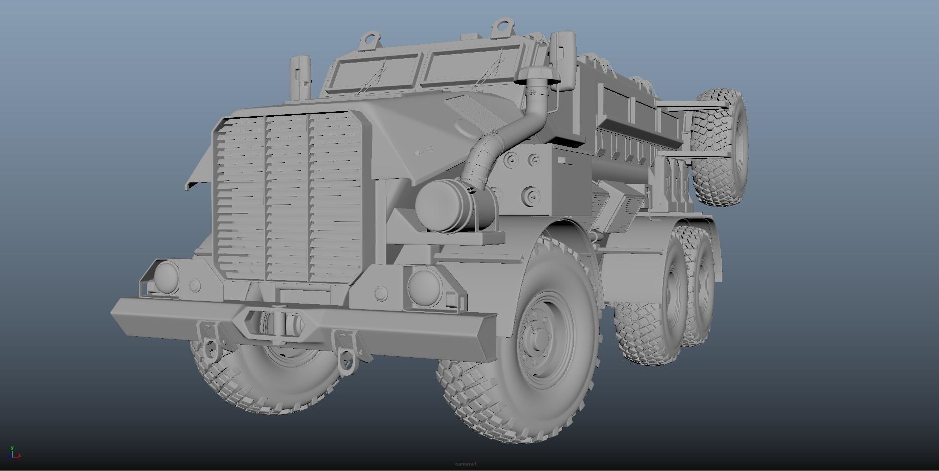 CASSPIR MK 6  3D model_2