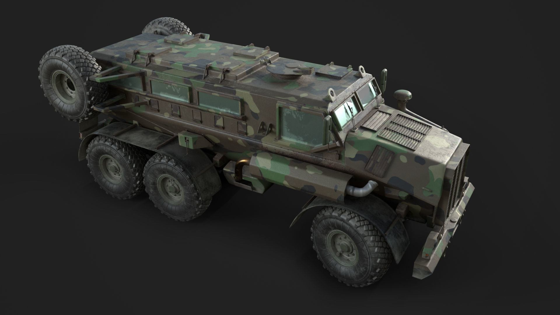 CASSPIR MK 6  3D model_7