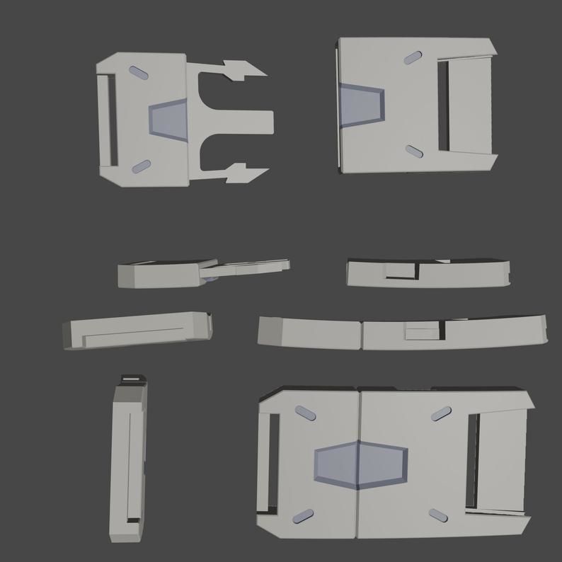 Viper cosplay full kit from Valorant for 3d printing  3D print model_7