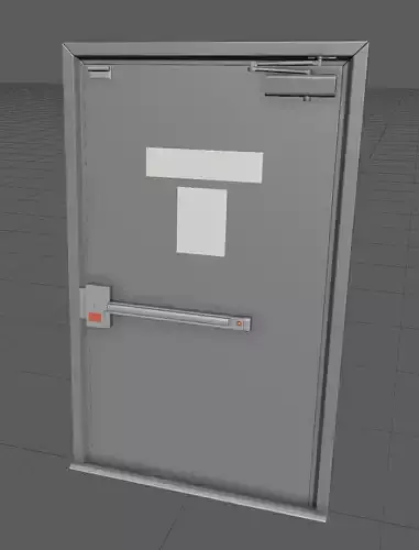DoorA high-poly model t door