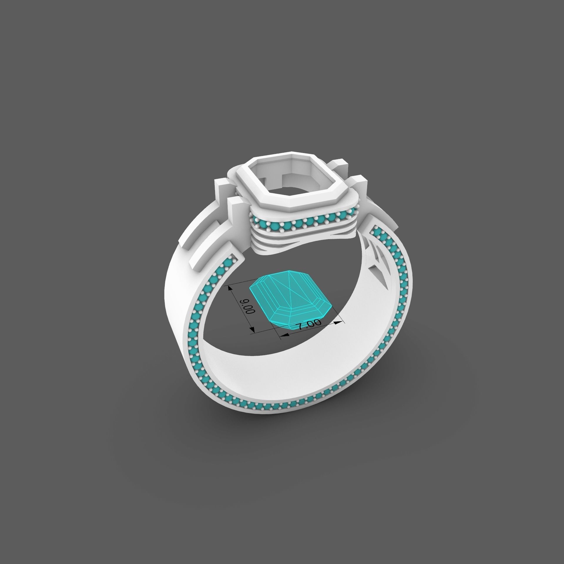 mens ring 3D print model_6