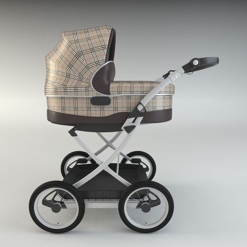 Baby Carriage 3D model