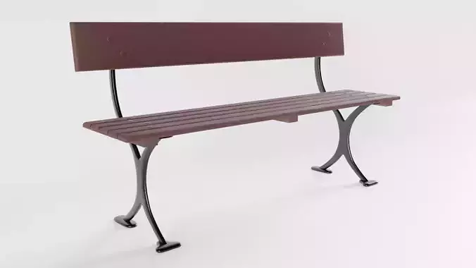 Victorian Railway Bench