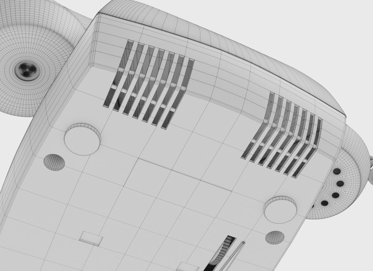 Retro Telephone TAH 70-5 3D model Low-poly 3D model_12