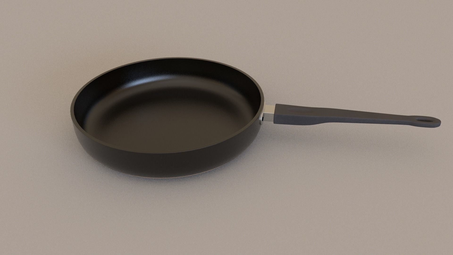 Pan 3D Model Low-poly 3D model_1