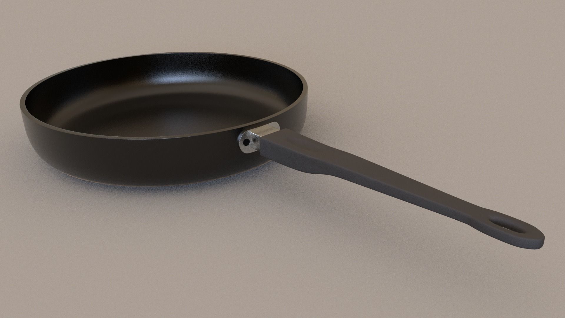 Pan 3D Model Low-poly 3D model_2