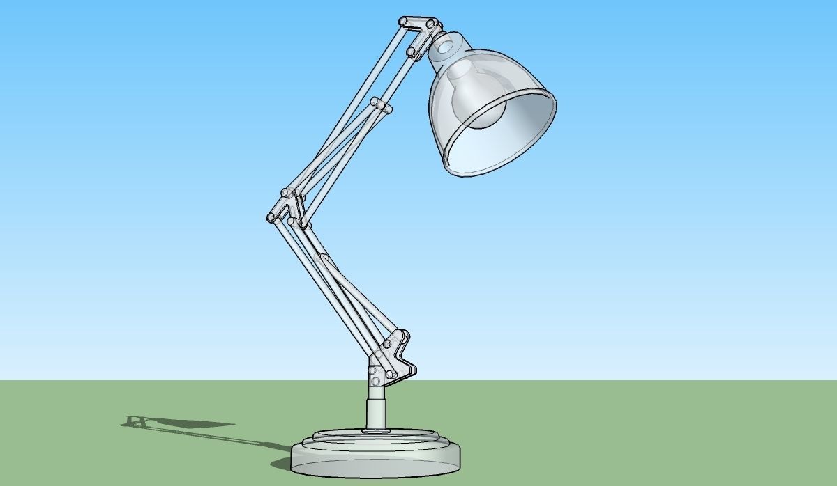 Table lamp 3D model_3