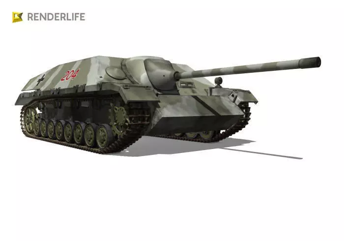 Jagdpanzer IV 3D model_0