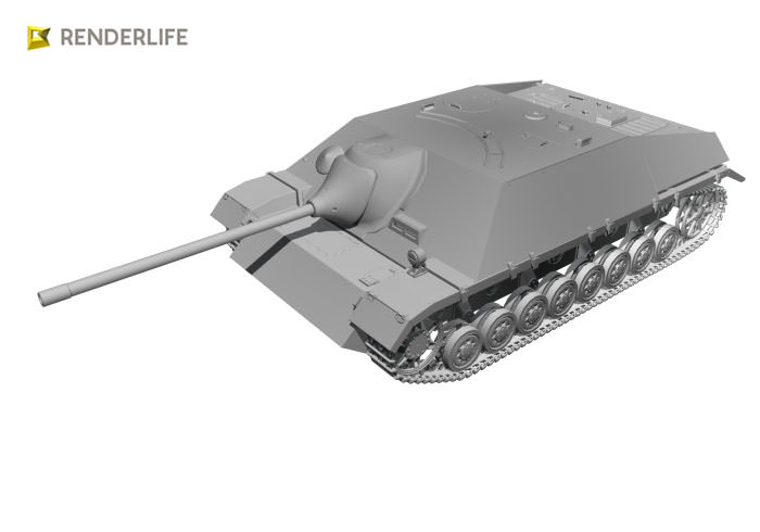 Jagdpanzer IV 3D model_2