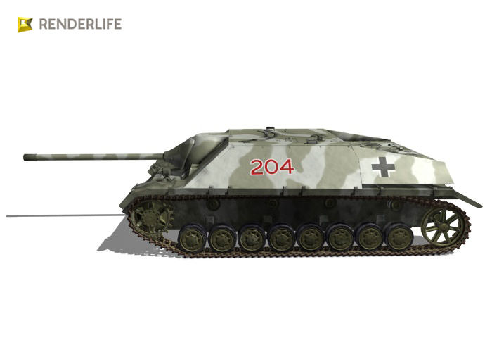 Jagdpanzer IV 3D model_3