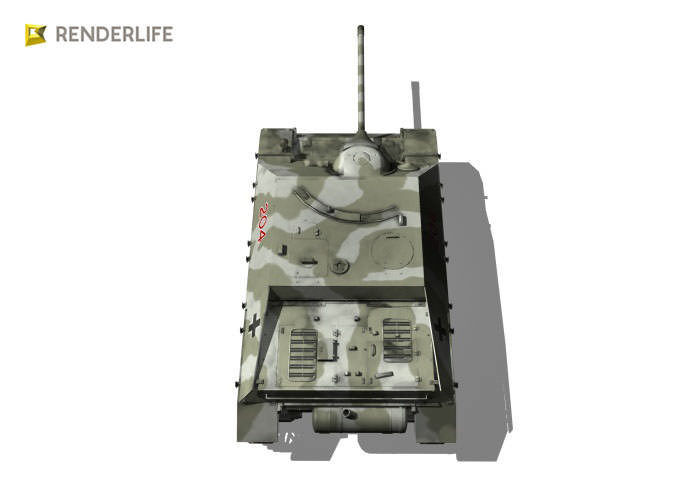 Jagdpanzer IV 3D model_5