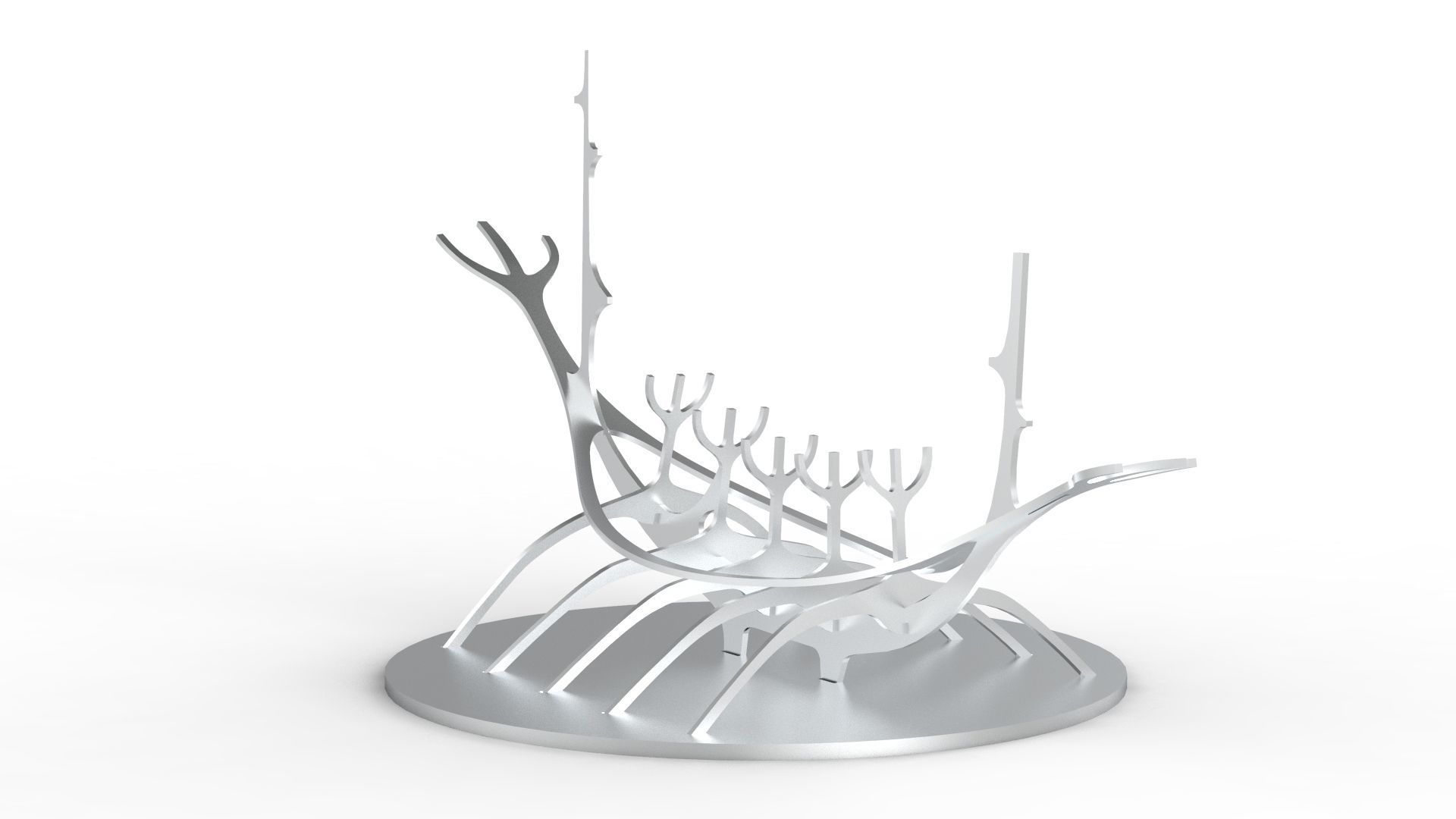 The Sun Voyager - printable 3D model_1