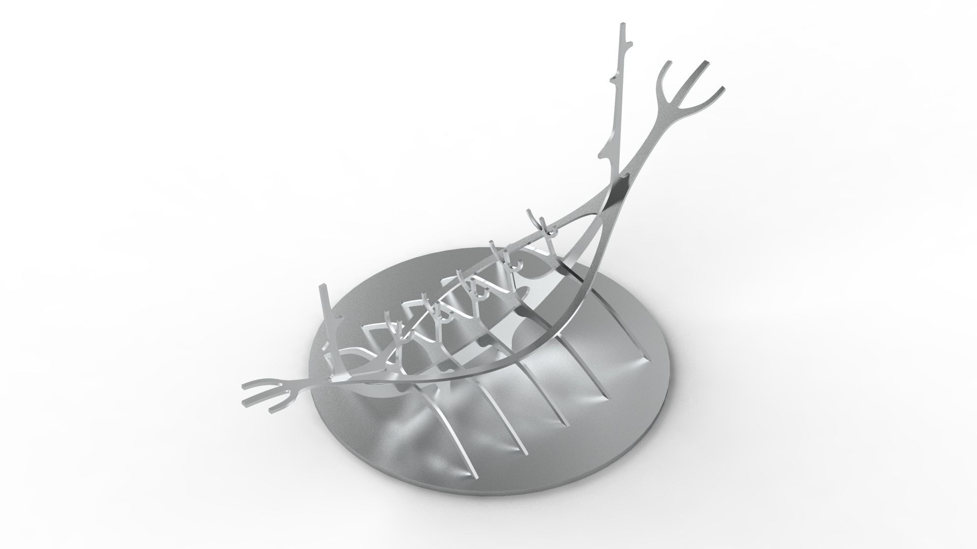 The Sun Voyager - printable 3D model_3