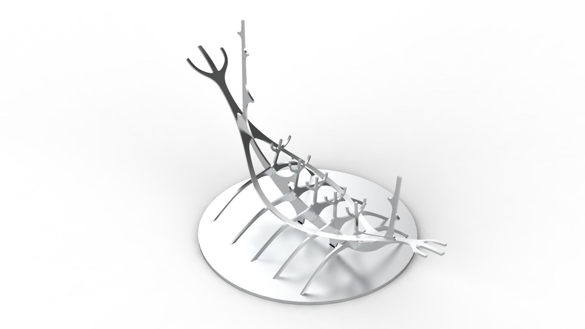 The Sun Voyager - printable 3D model_4