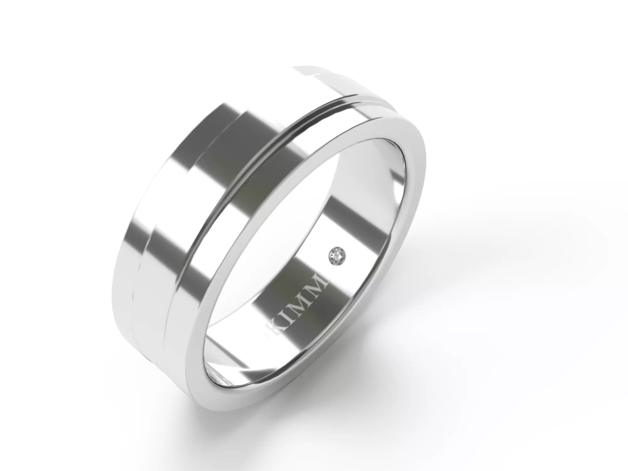 Ring 0136 man all sizes 3D print model_0