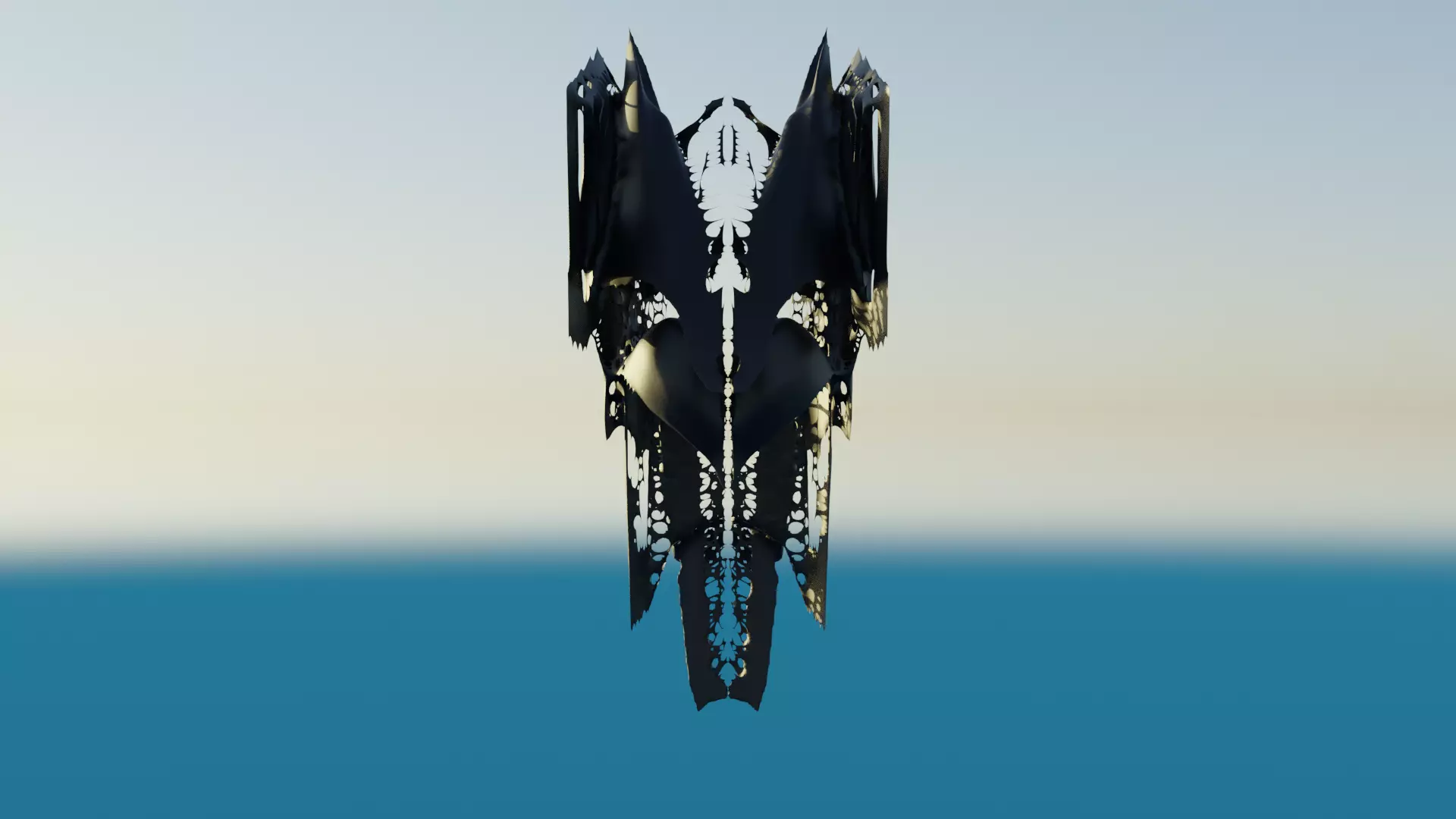 scary crown Free 3D model_0