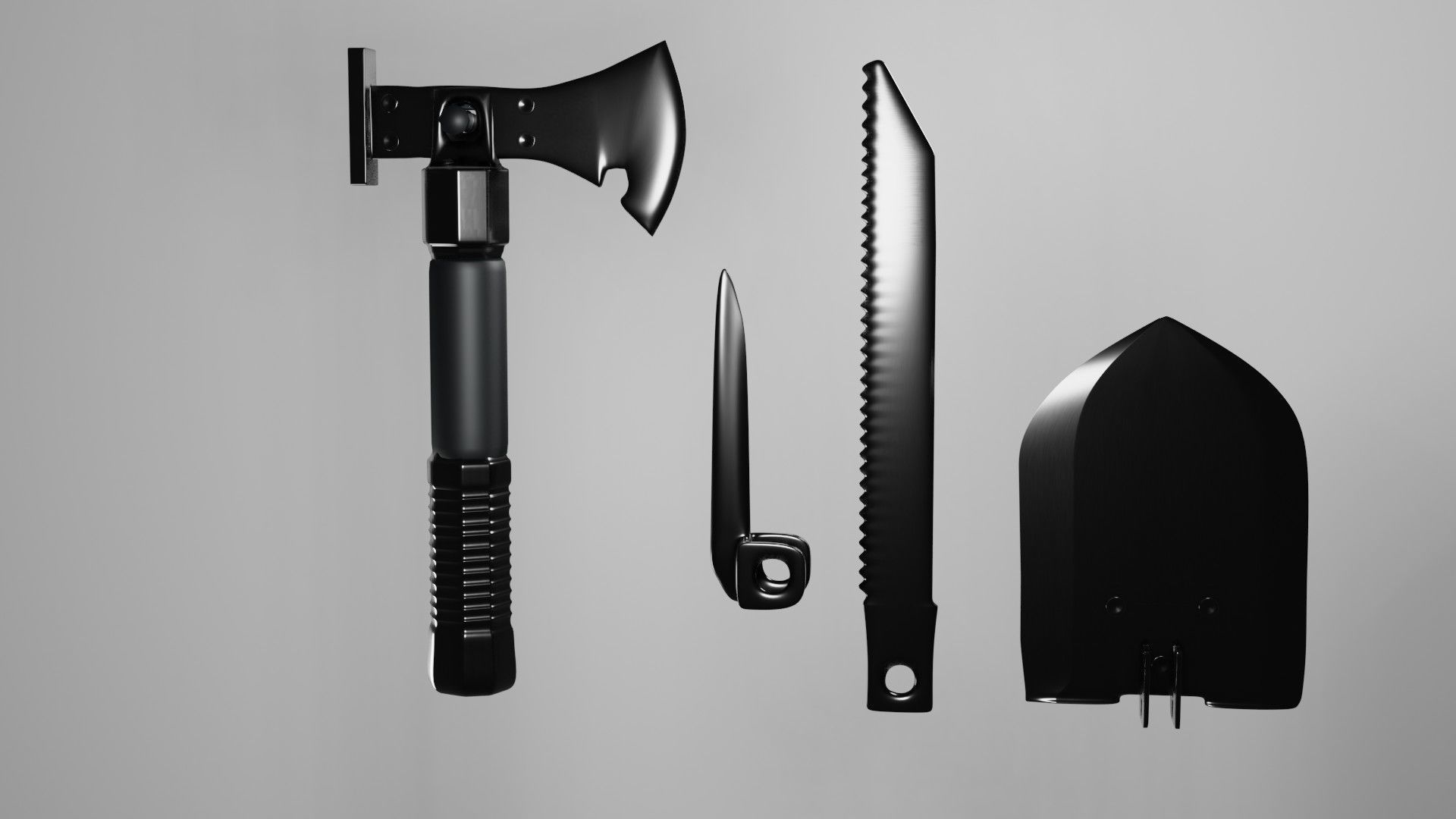 Military tools 3D model_1