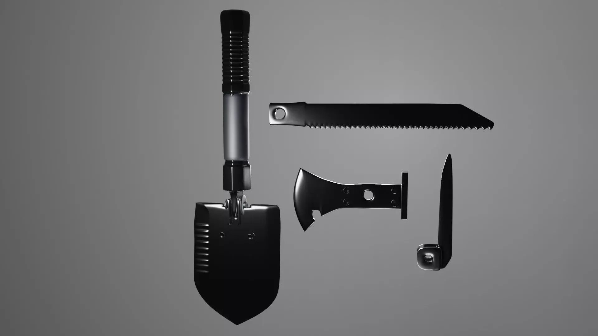 Military tools 3D model_0