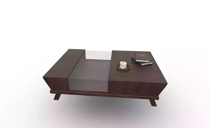 Coffee Table PBR and VRAY ready Low-poly