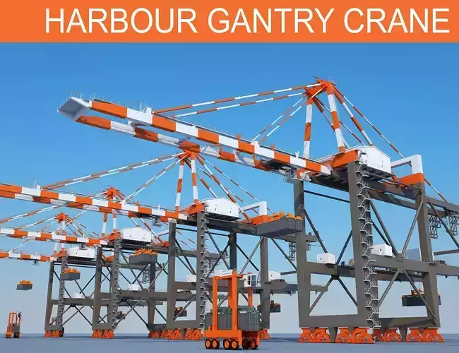 Harbour Cargo Crane
