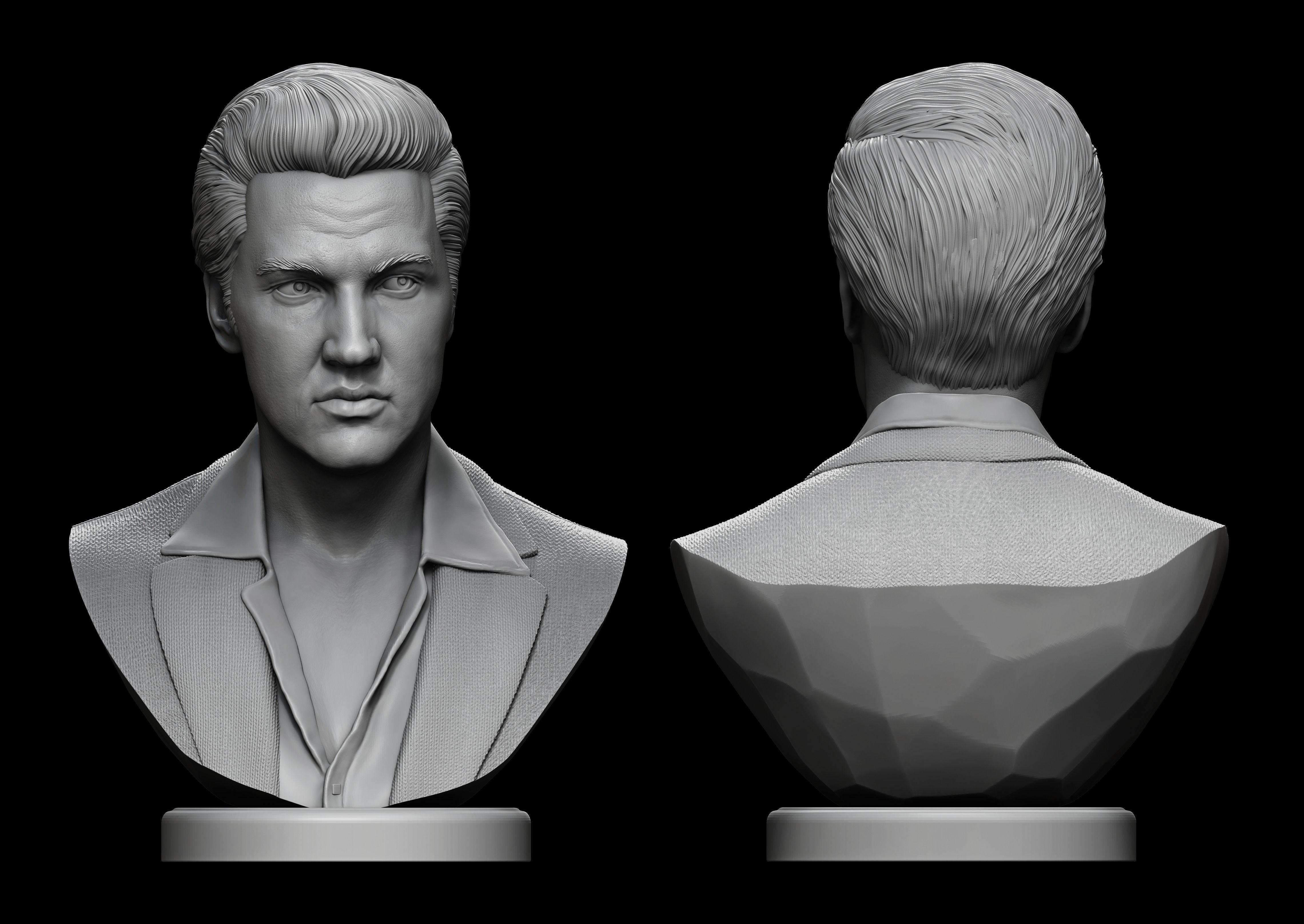 Elvis Presley 3D print model_1