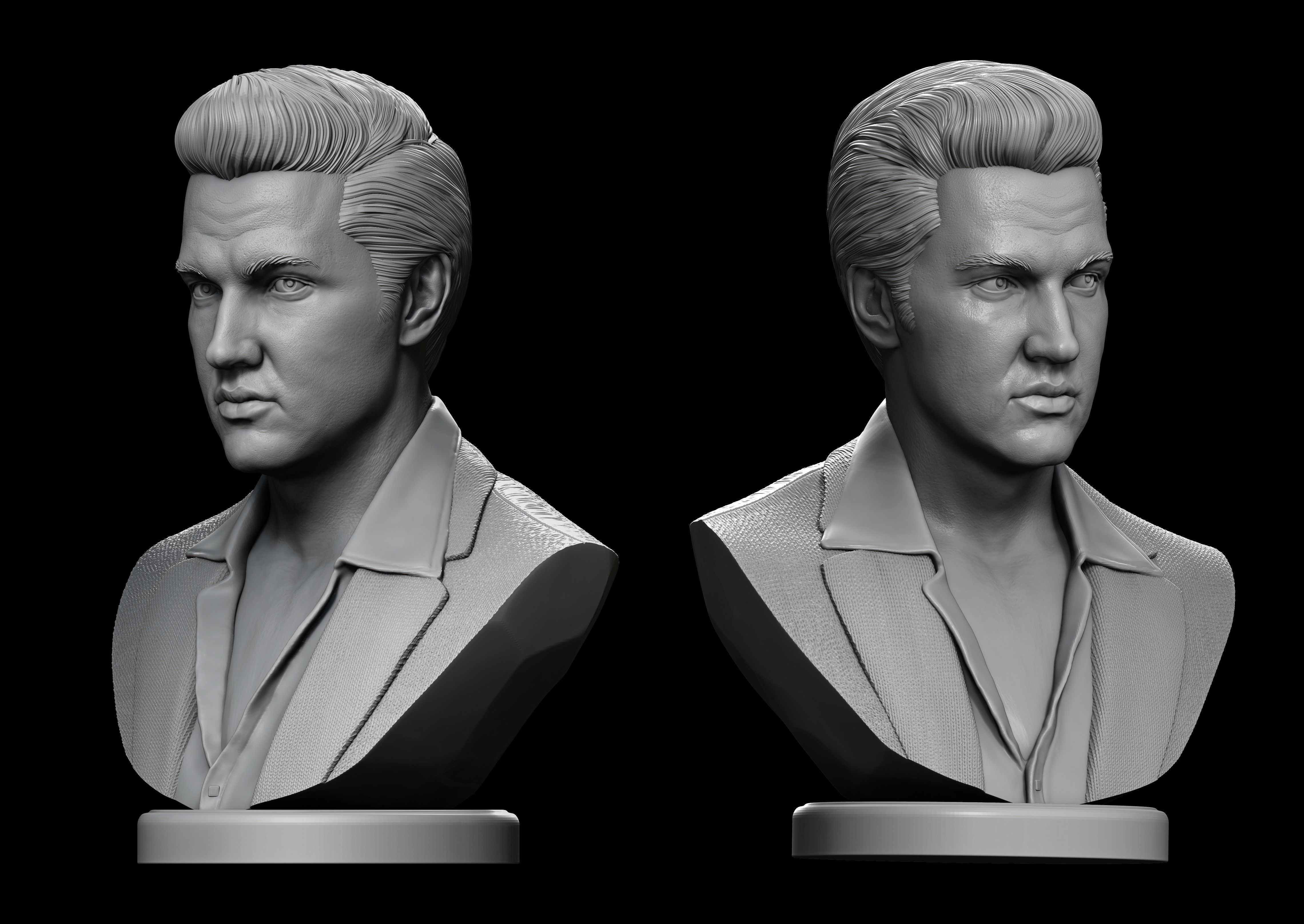 Elvis Presley 3D print model_2