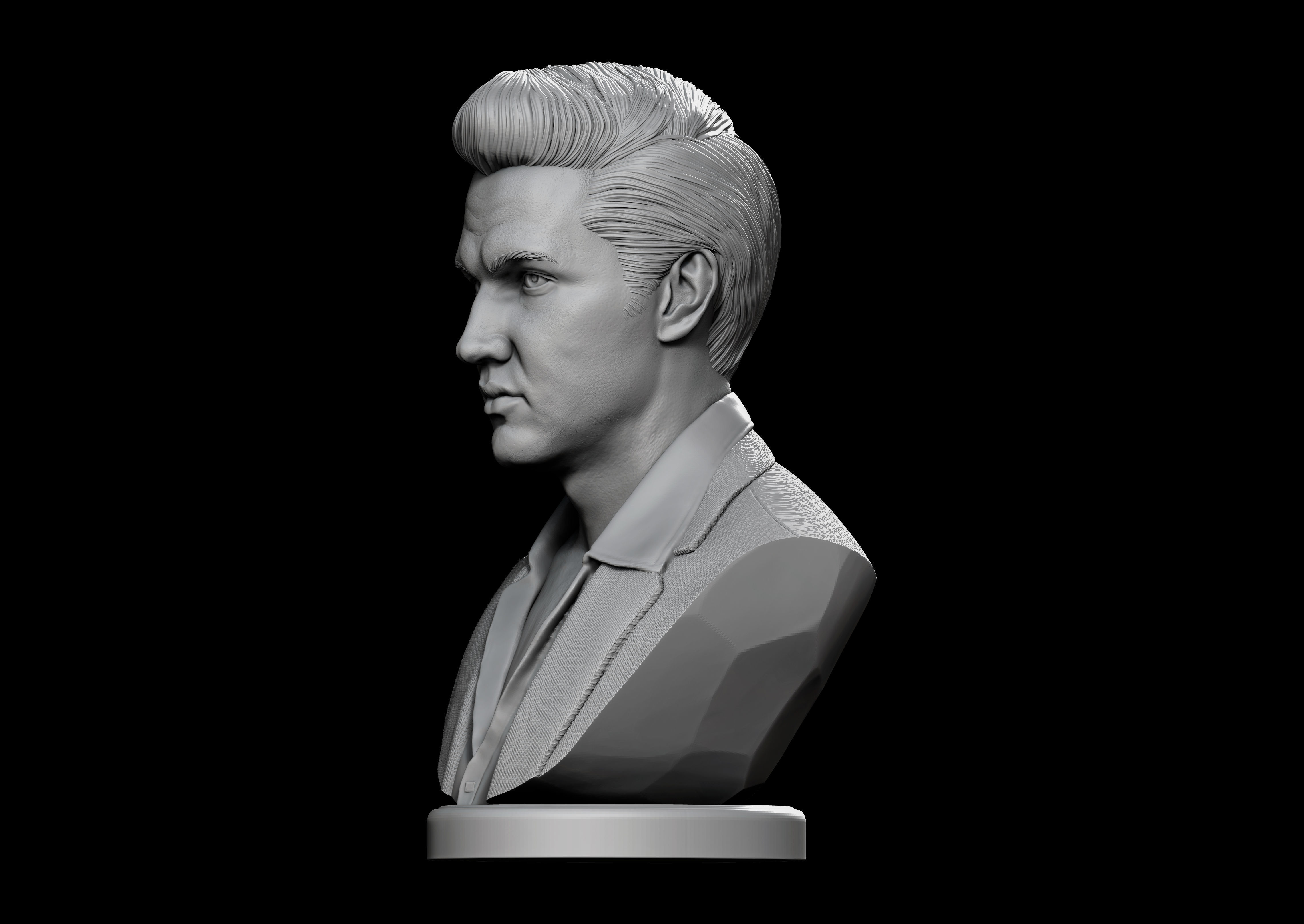 Elvis Presley 3D print model_8