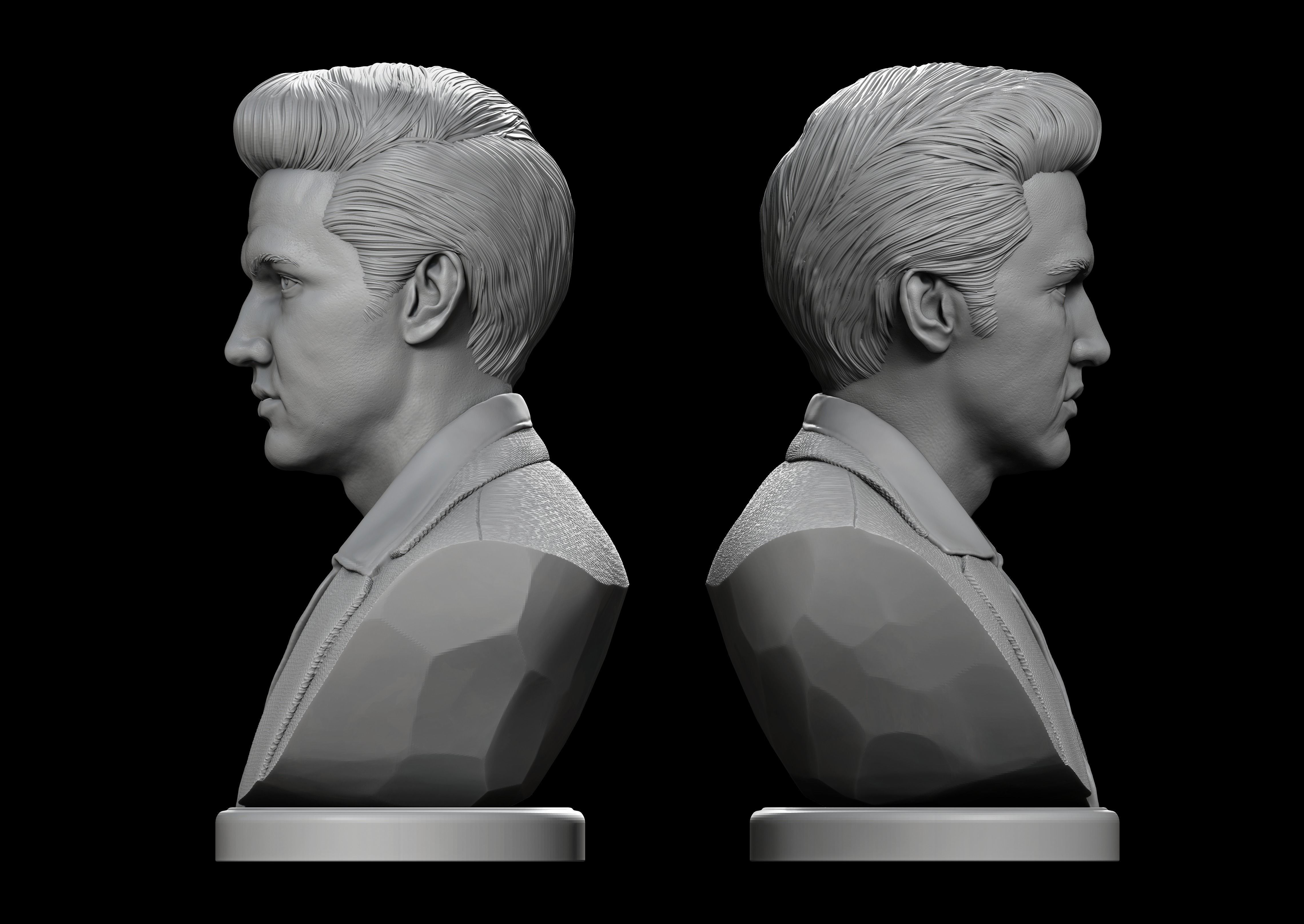 Elvis Presley 3D print model_4