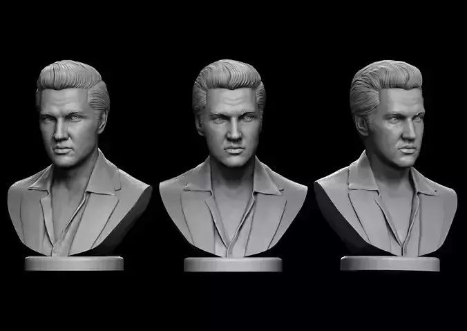 Elvis Presley 3D print model