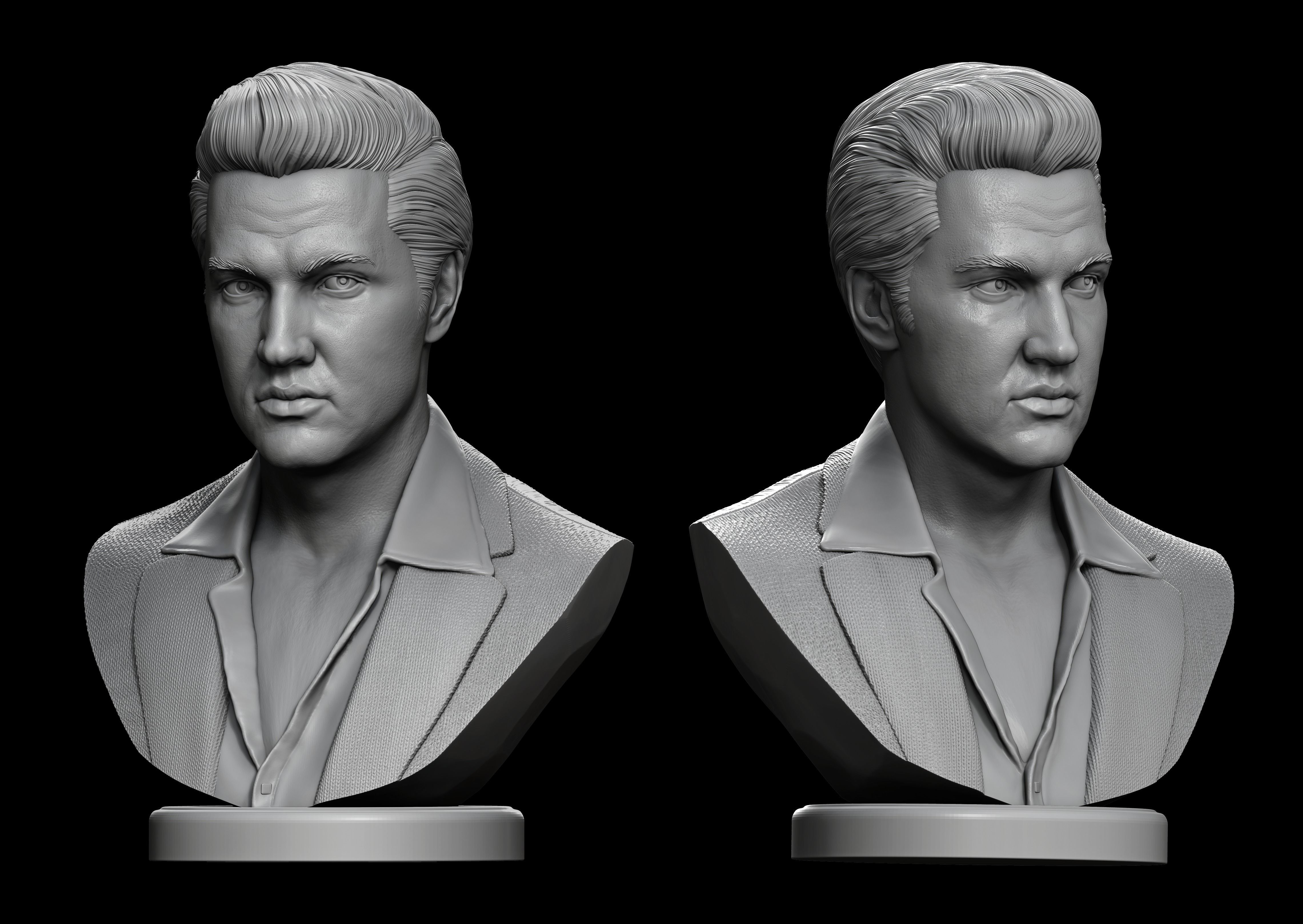 Elvis Presley 3D print model_20